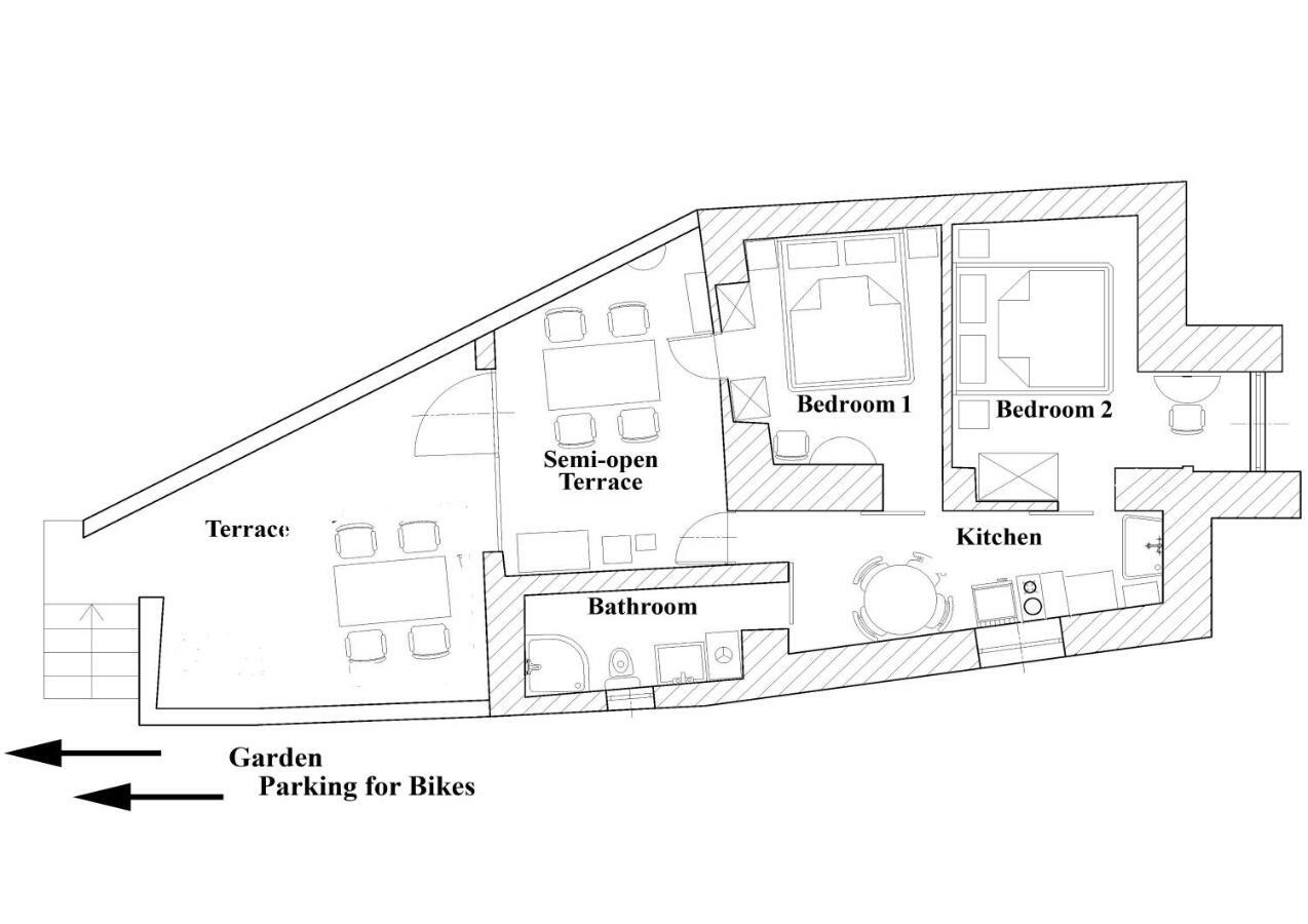 Apartment Alena With Terrace And Garden Center Jelsa 젤사 외부 사진